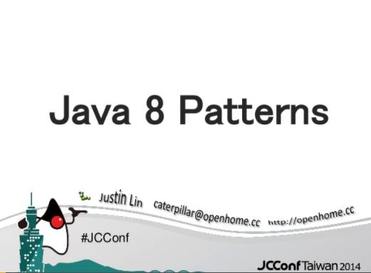 Java 8 Patterns