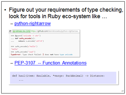 Understanding Typing. Understanding Ruby.