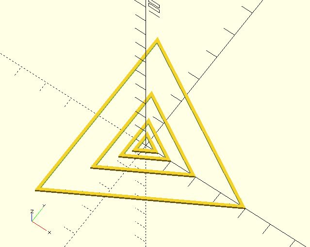 Sierpinski triangle (Fractal)