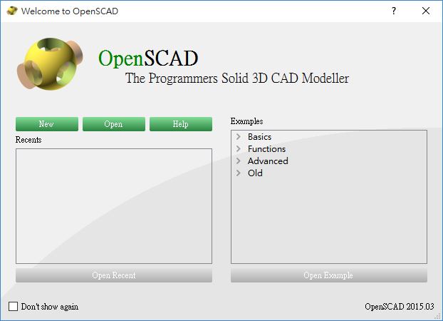 Hello, OpenSCAD！