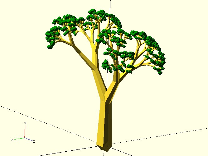 3D 碎形／立體樹